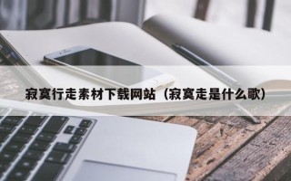 祁阳寂寞行走素材下载网站（寂寞走是什么歌）